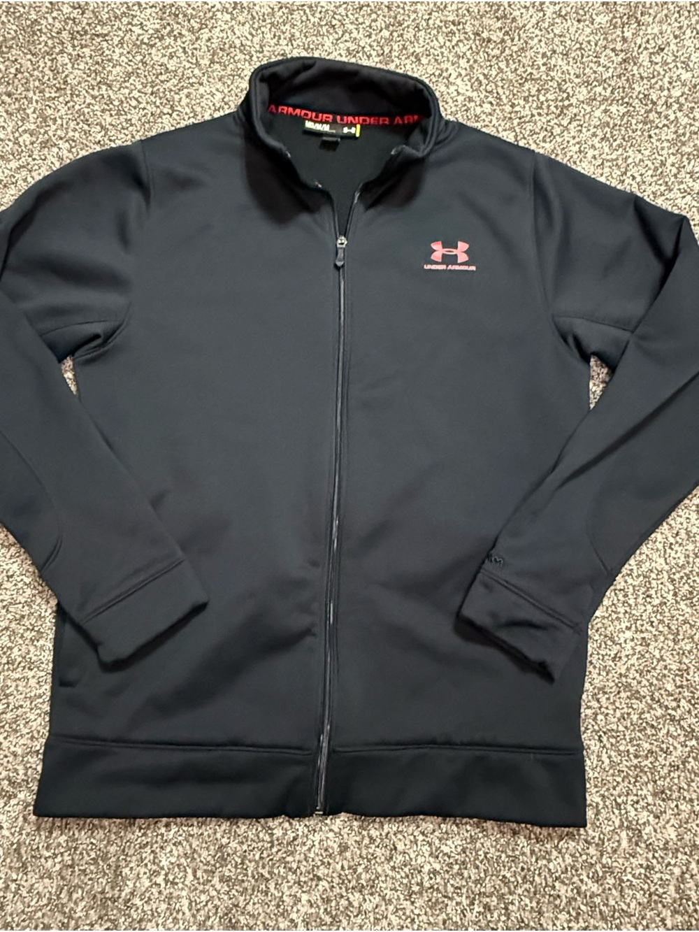 Under Armour Black Full-Zip Jacket